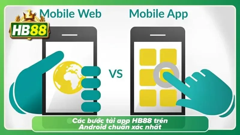 Truy cập trang chủ chính thức để quét mã QR và tải file APK an toàn